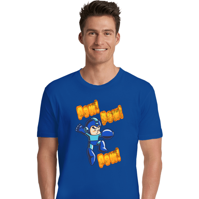 Shirts Premium Shirts, Unisex / Small / Royal Blue Pew Pew Pew