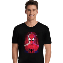Load image into Gallery viewer, Daily_Deal_Shirts Premium Shirts, Unisex / Small / Black Glitch Peter Spider
