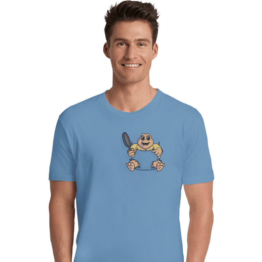Shirts Premium Shirts, Unisex / Small / Powder Blue Baby Pocket