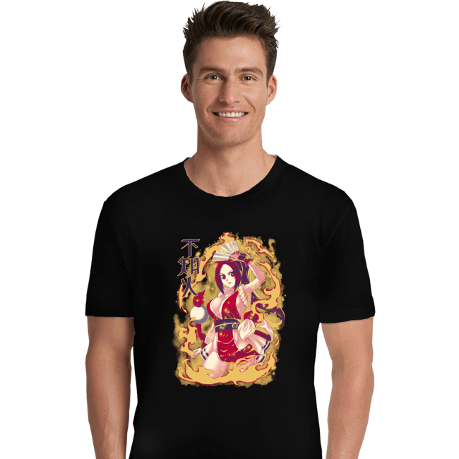 Shirts Premium Shirts, Unisex / Small / Black Fire Ninja Mai