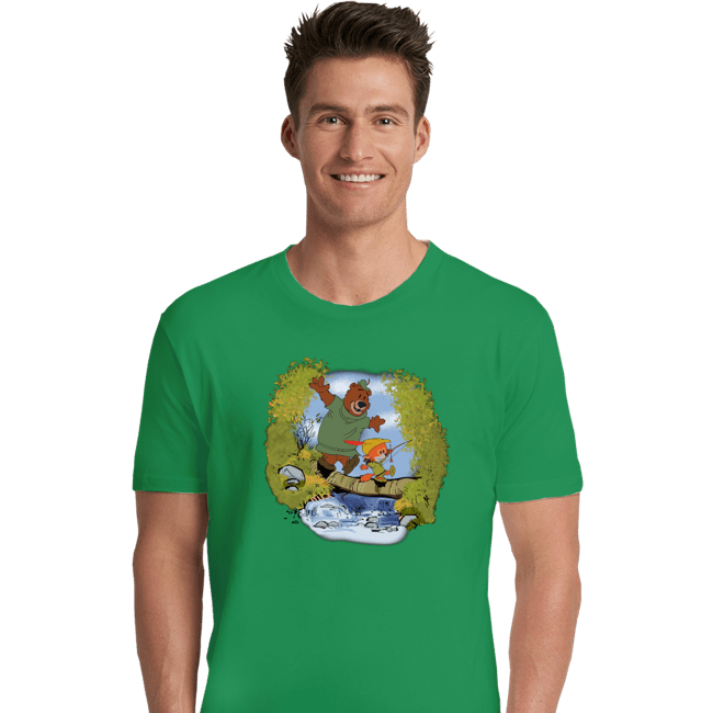 Daily_Deal_Shirts Premium Shirts, Unisex / Small / Irish Green Sherwood Awaits