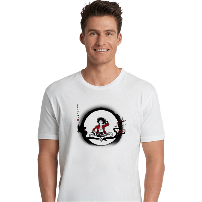 Shirts Premium Shirts, Unisex / Small / White The Straw Hat Pirate
