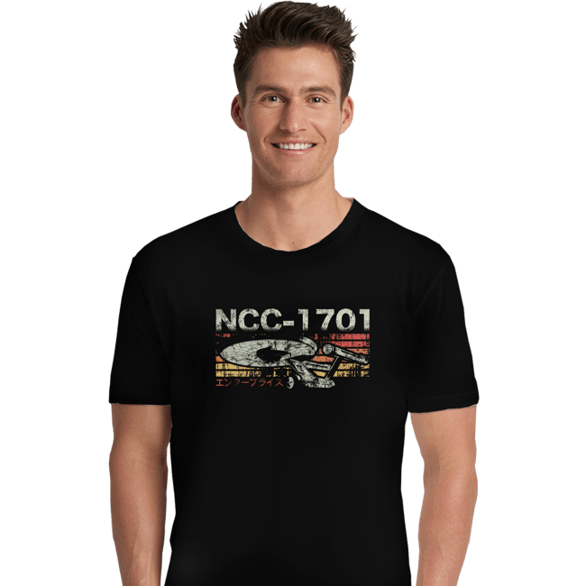 Shirts Premium Shirts, Unisex / Small / Black Retro NCC-1701