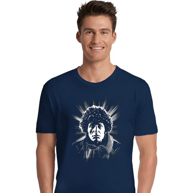 Daily_Deal_Shirts Premium Shirts, Unisex / Small / Navy Tom Baker