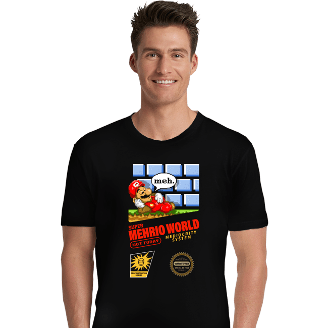 Daily_Deal_Shirts Premium Shirts, Unisex / Small / Black Super Mehrio World