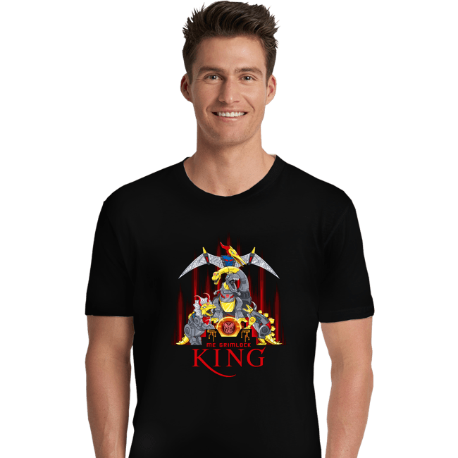 Secret_Shirts Premium Shirts, Unisex / Small / Black Me Grimlock, King