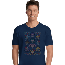 Load image into Gallery viewer, Shirts Premium Shirts, Unisex / Small / Navy A Senshi Family Christmas
