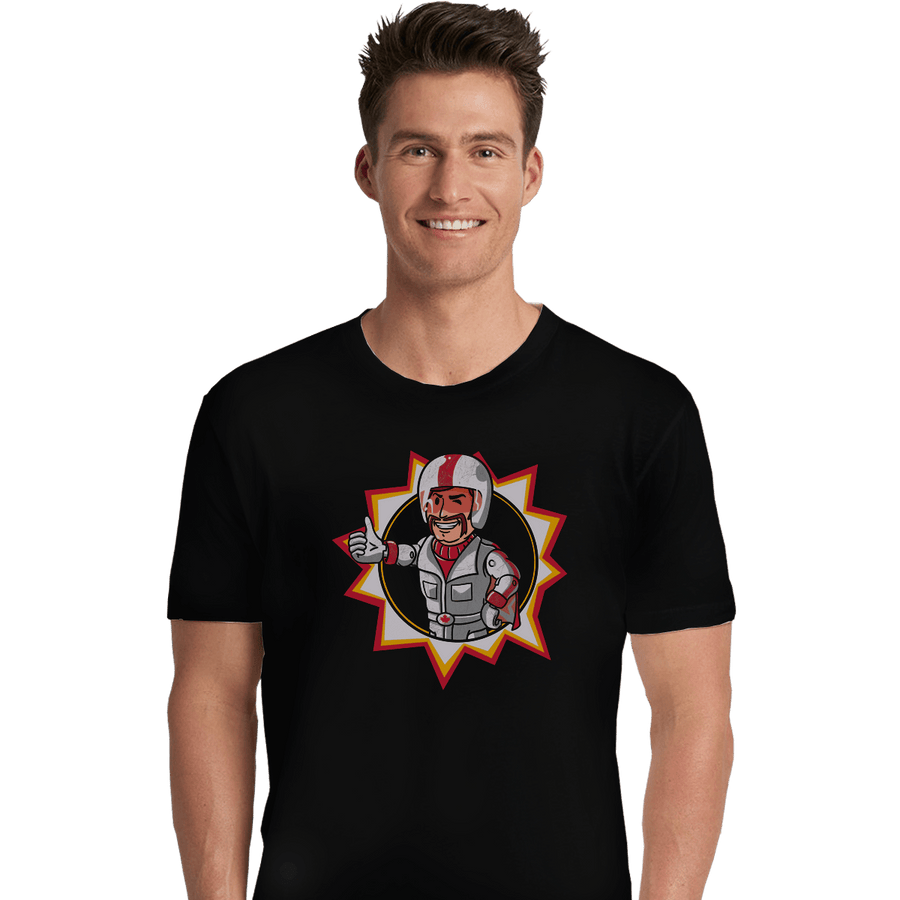 Shirts Premium Shirts, Unisex / Small / Black Caboom Boy
