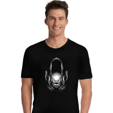 Load image into Gallery viewer, Shirts Premium Shirts, Unisex / Small / Black Alien Head
