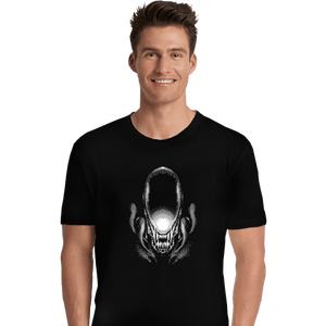 Shirts Premium Shirts, Unisex / Small / Black Alien Head