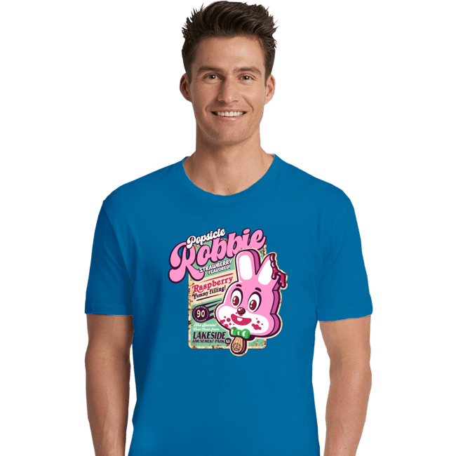 Daily_Deal_Shirts Premium Shirts, Unisex / Small / Sapphire Robbie Popsicle