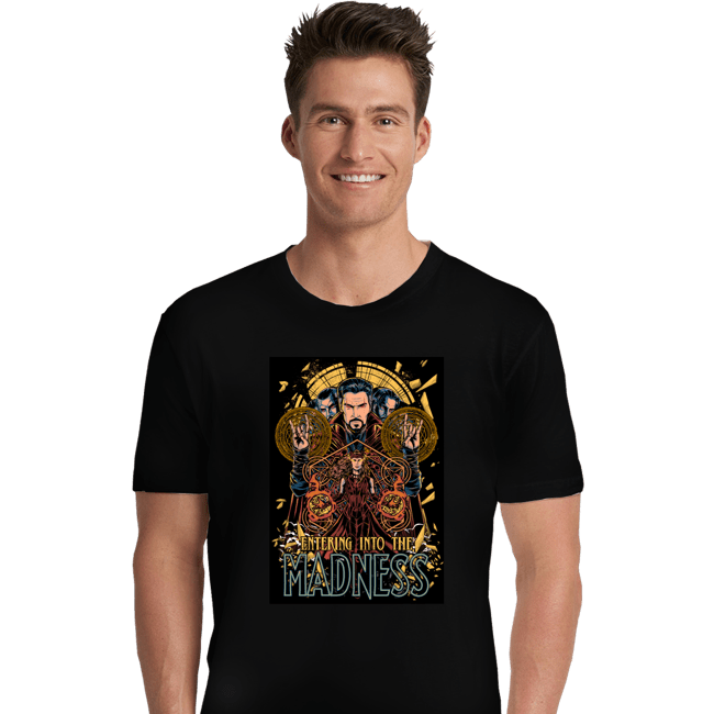Shirts Premium Shirts, Unisex / Small / Black Entering Into The Madness