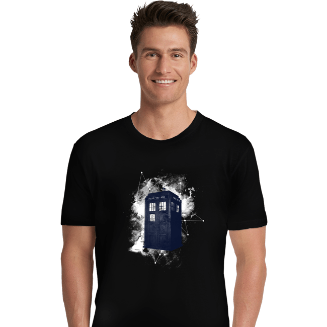 Secret_Shirts Premium Shirts, Unisex / Small / Black Star Tardis