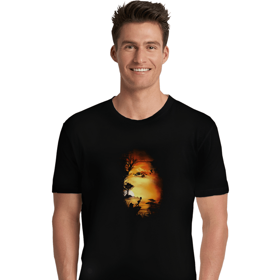 Shirts Premium Shirts, Unisex / Small / Black The Savannah King