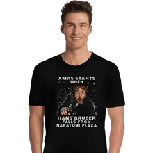 Load image into Gallery viewer, Shirts Premium Shirts, Unisex / Small / Black Hans Gruber Ugly Sweater
