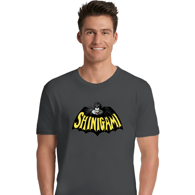 Shirts Premium Shirts, Unisex / Small / Charcoal Bat Shinigami