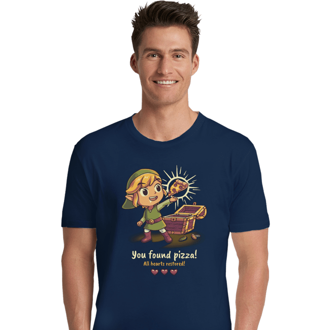 Daily_Deal_Shirts Premium Shirts, Unisex / Small / Navy Legendary Pizza