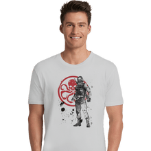 Load image into Gallery viewer, Shirts Premium Shirts, Unisex / Small / White Winter Soldier Sumi-e
