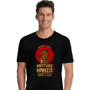 Shirts Premium Shirts, Unisex / Small / Black Hattori Hanzo