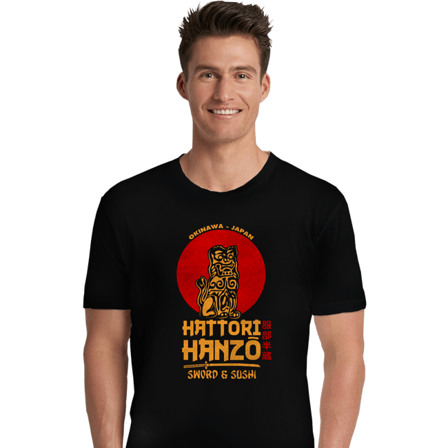 Shirts Premium Shirts, Unisex / Small / Black Hattori Hanzo