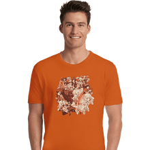 Load image into Gallery viewer, Shirts Premium Shirts, Unisex / Small / Orange Genshin Impact
