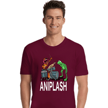 Load image into Gallery viewer, Secret_Shirts Premium Shirts, Unisex / Small / Maroon Aniplash
