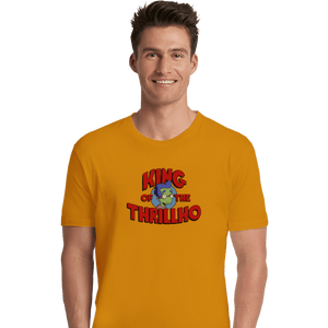 Shirts Premium Shirts, Unisex / Small / Gold King Of The Thrillho