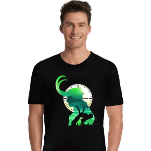Shirts Premium Shirts, Unisex / Small / Black Loki Sunset
