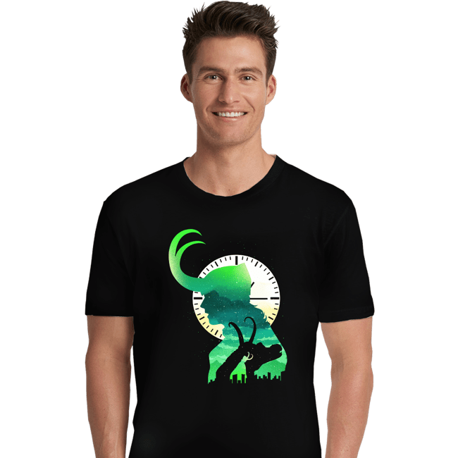 Shirts Premium Shirts, Unisex / Small / Black Loki Sunset