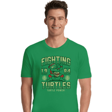 Load image into Gallery viewer, Shirts Premium Shirts, Unisex / Small / Irish Green Fighting Turtles
