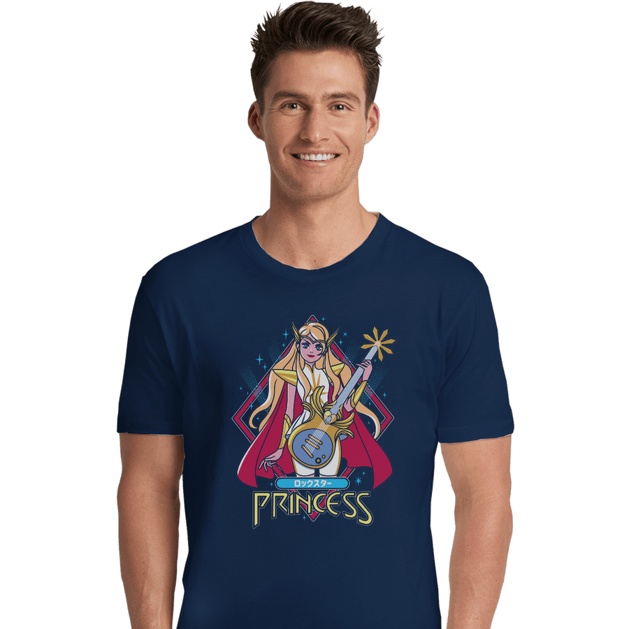 Shirts Premium Shirts, Unisex / Small / Navy Etherian Rockstar