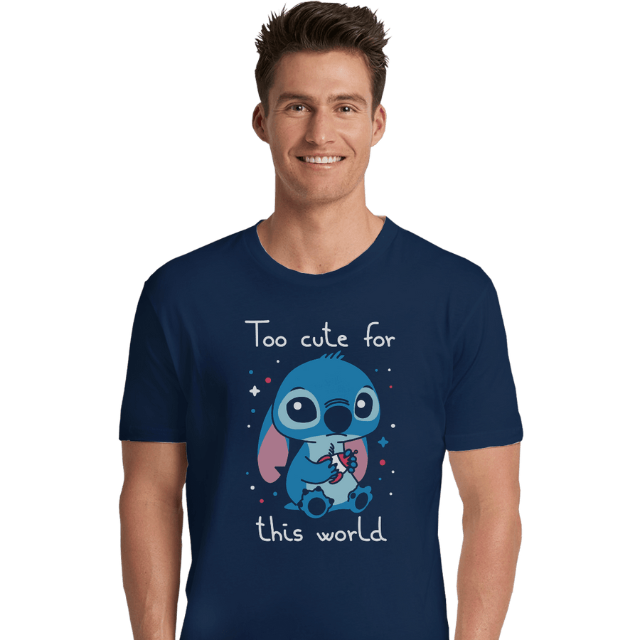 Shirts Premium Shirts, Unisex / Small / Navy Too Cute For This World