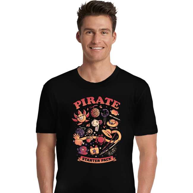 Daily_Deal_Shirts Premium Shirts, Unisex / Small / Black Pirate Starter Pack