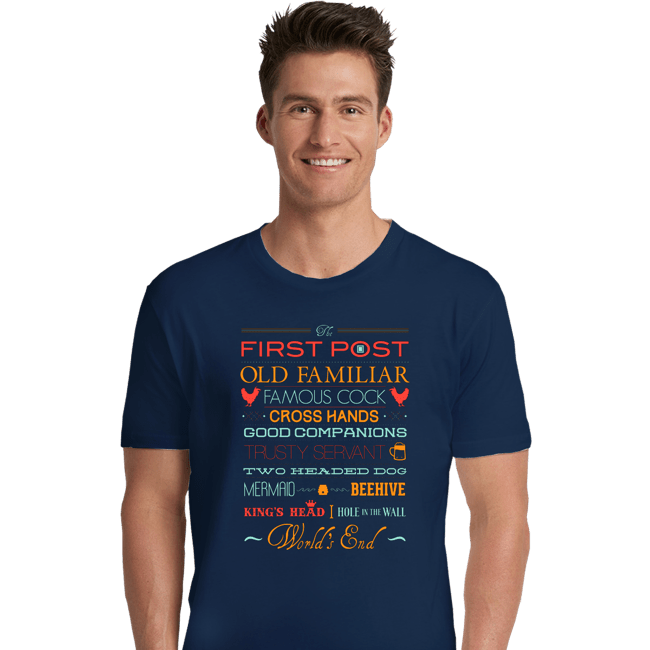 Secret_Shirts Premium Shirts, Unisex / Small / Navy The Golden Mile