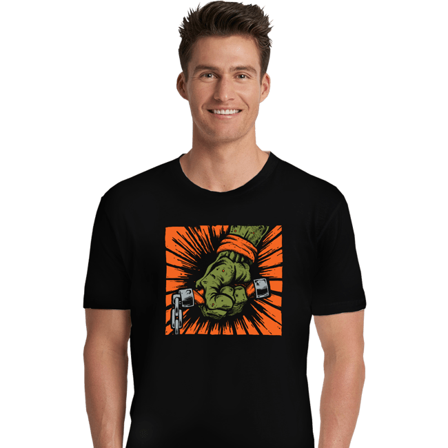 Shirts Premium Shirts, Unisex / Small / Black Saint Pizza