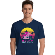 Load image into Gallery viewer, Shirts Premium Shirts, Unisex / Small / Navy Retro Kame House
