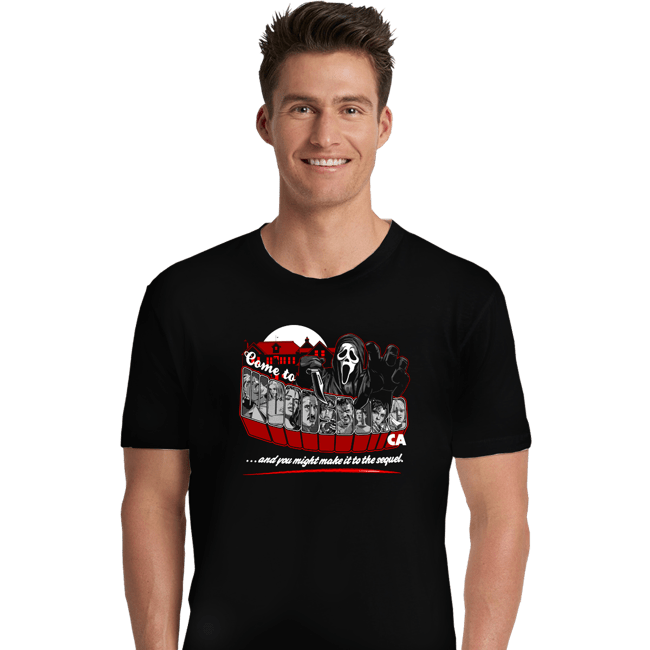 Shirts Premium Shirts, Unisex / Small / Black Come To Woodsboro