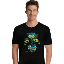 Load image into Gallery viewer, Shirts Premium Shirts, Unisex / Small / Black Alien Invasion
