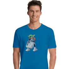 Load image into Gallery viewer, Shirts Premium Shirts, Unisex / Small / Sapphire Droid Squee
