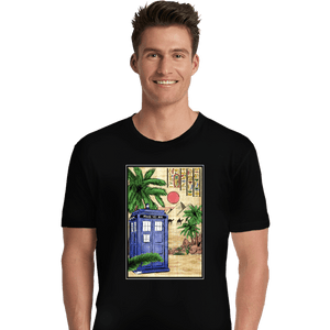 Daily_Deal_Shirts Premium Shirts, Unisex / Small / Black TARDIS In Egypt