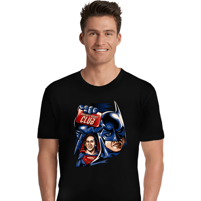 Daily_Deal_Shirts Premium Shirts, Unisex / Small / Black Burton's Heroes Club