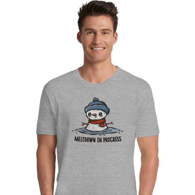 Daily_Deal_Shirts Premium Shirts, Unisex / Small / Sports Grey Meltdown In Progress