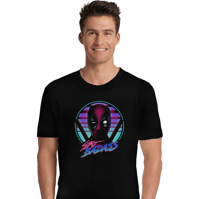 Daily_Deal_Shirts Premium Shirts, Unisex / Small / Black Stay Badass