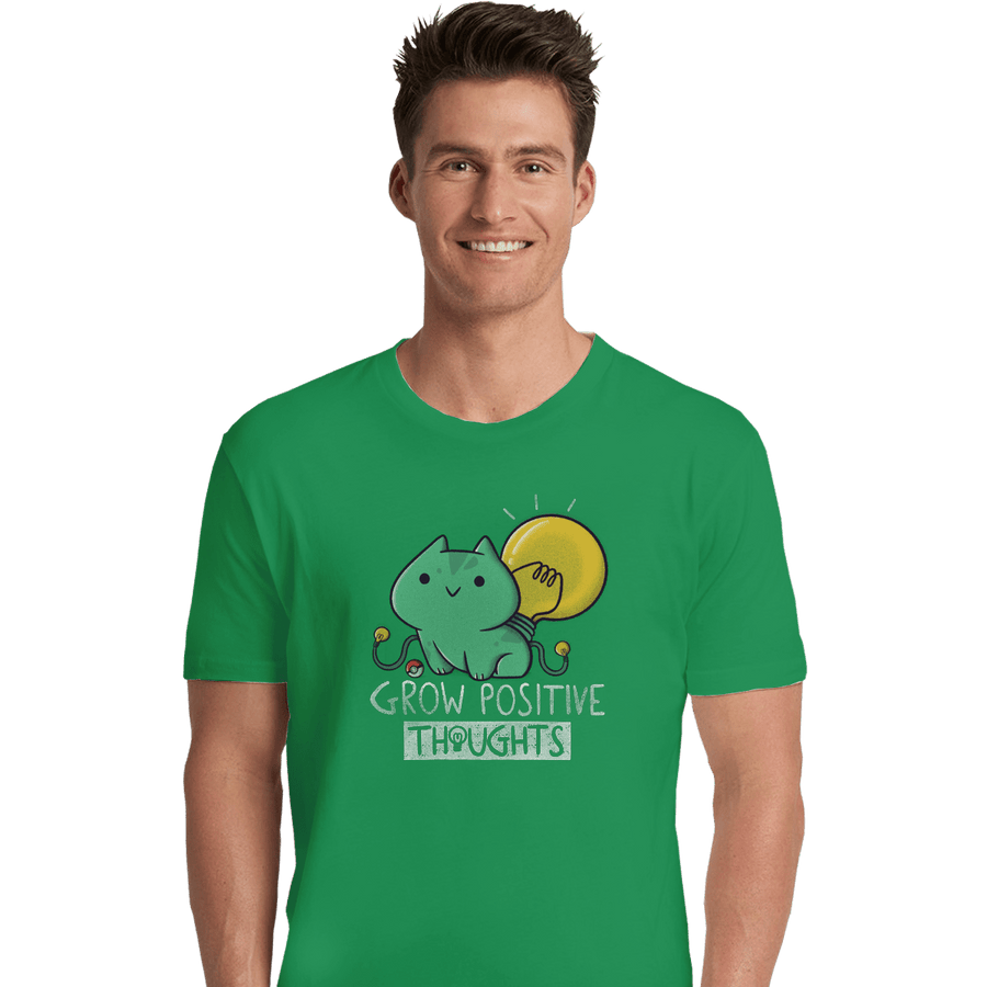 Shirts Premium Shirts, Unisex / Small / Irish Green Bulb Saur