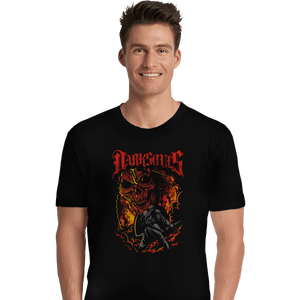 Shirts Premium Shirts, Unisex / Small / Black Metal Dark Souls