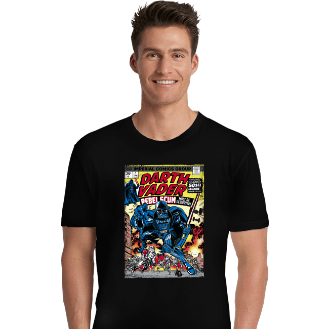 Daily_Deal_Shirts Premium Shirts, Unisex / Small / Black Vader And The 501st