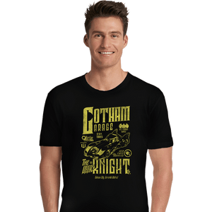 Daily_Deal_Shirts Premium Shirts, Unisex / Small / Black Gotham Garage