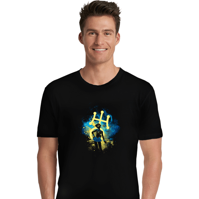 Shirts Premium Shirts, Unisex / Small / Black Uranus Art