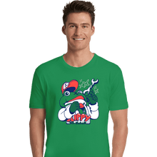 Load image into Gallery viewer, Shirts Premium Shirts, Unisex / Small / Irish Green Slippy Toad
