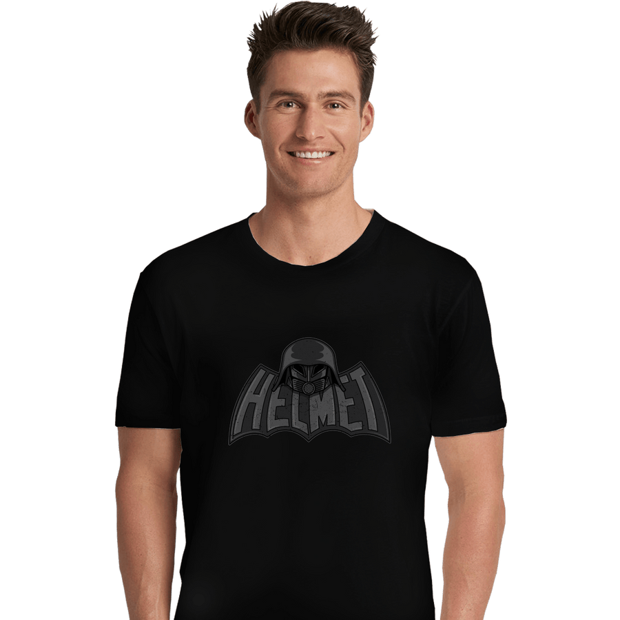 Shirts Premium Shirts, Unisex / Small / Black Helmet Man